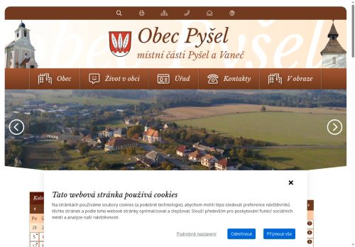 Zobrazit webové stránky Obecní úřad Pyšel