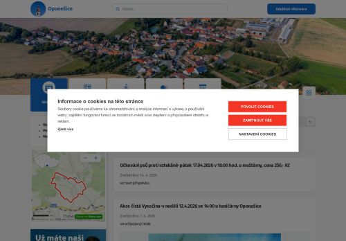 Zobrazit webové stránky Obecní úřad Oponešice