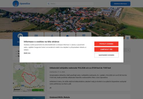 Zobrazit webové stránky Obecní úřad Oponešice