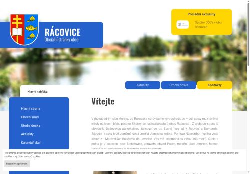 Zobrazit webové stránky Obecní úřad Rácovice