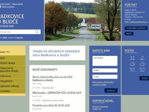 Obecní úřad Radkovice u Budče