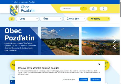 Zobrazit webové stránky Obecní úřad Pozďatín