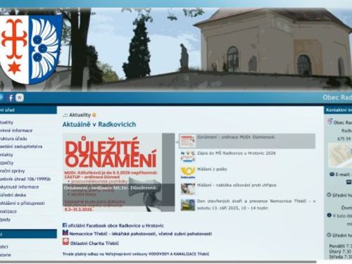 Obecní úřad Radkovice u Hrotovic