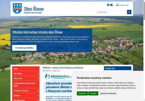 Zobrazit webové stránky Obecní úřad Římov