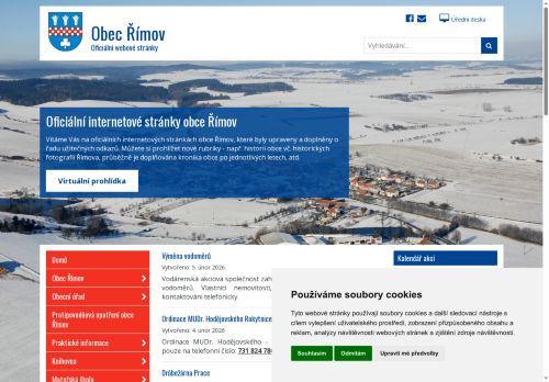 Zobrazit webové stránky Obecní úřad Římov