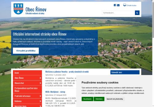 Zobrazit webové stránky Obecní úřad Římov