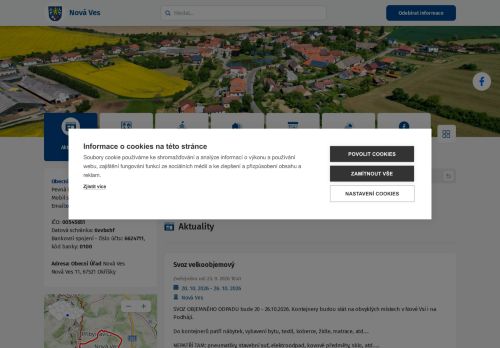 Zobrazit webové stránky Obecní úřad Nová Ves