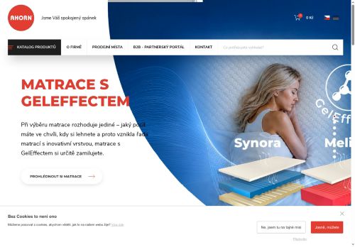 AHORN CZ, s.r.o. nabízí práci na pozici Pracovník/pracovnice ve výrobě matrací v obci Vlkoš