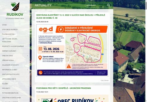 Zobrazit webové stránky Obecní úřad Rudíkov