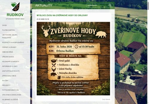 Zobrazit webové stránky Obecní úřad Rudíkov