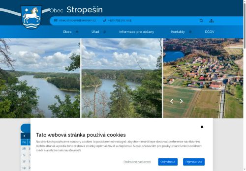 Zobrazit webové stránky Obecní úřad Stropešín