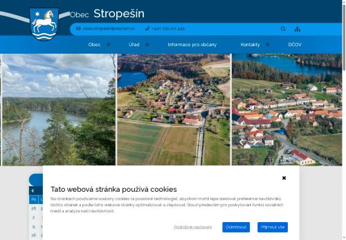 Zobrazit webové stránky Obecní úřad Stropešín