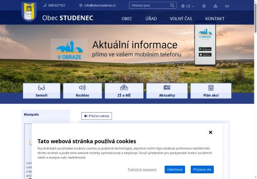 Zobrazit webové stránky Obecní úřad Studenec