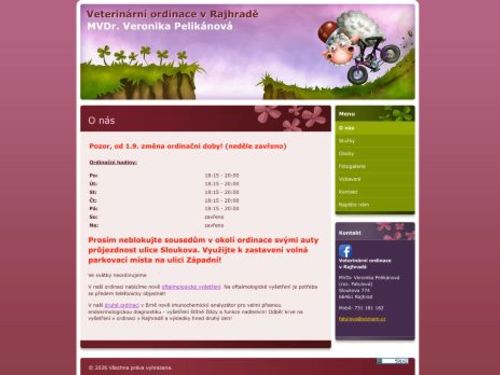 Veterinární ordinace - MVDr. Veronika Fatulová