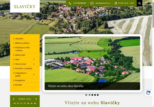 Zobrazit webové stránky Obecní úřad Slavičky