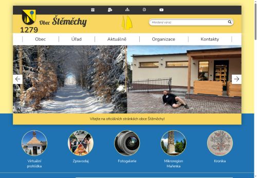 Zobrazit webové stránky Obecní úřad Štěměchy
