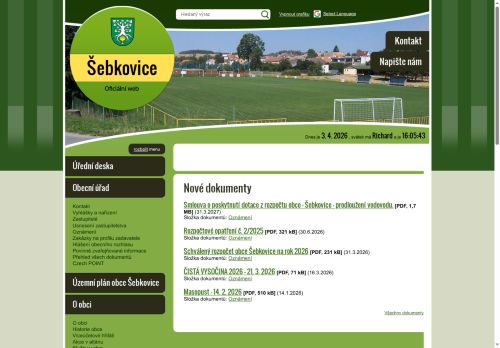 Zobrazit webové stránky Obecní úřad Šebkovice
