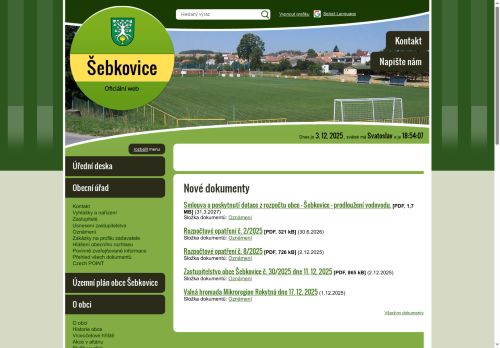 Zobrazit webové stránky Obecní úřad Šebkovice