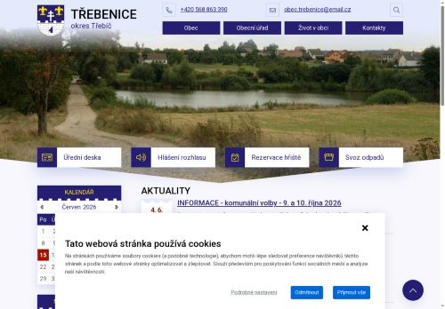 Zobrazit webové stránky Obecní úřad Třebenice
