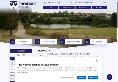 Zobrazit webové stránky Obecní úřad Třebenice