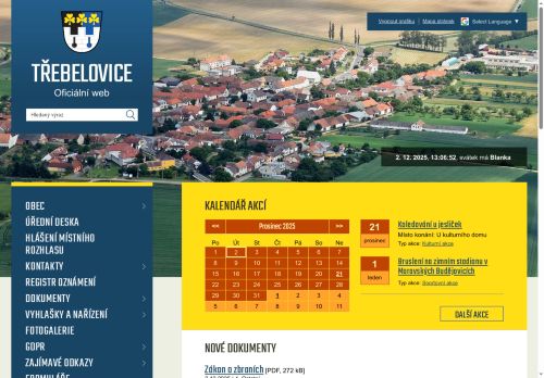 Zobrazit webové stránky Obecní úřad Třebelovice