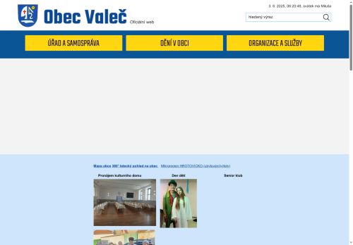 Zobrazit webové stránky Obecní úřad Valeč