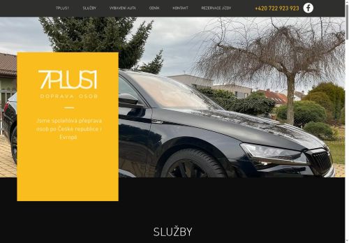 Zobrazit webové stránky Taxi doprava osob 7+1