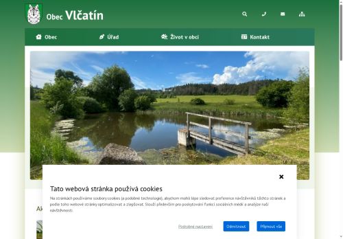 Zobrazit webové stránky Obecní úřad Vlčatín
