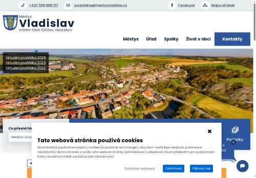 Zobrazit webové stránky Úřad městyse Vladislav