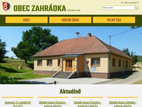Obecní úřad Zahrádka