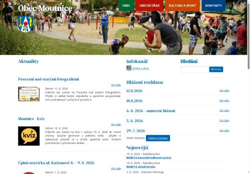 Zobrazit webové stránky Obecní úřad Moutnice