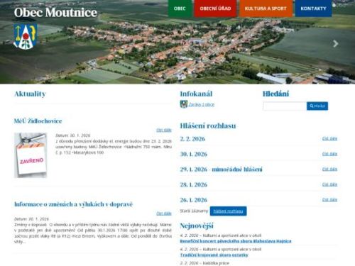 Obecní úřad Moutnice