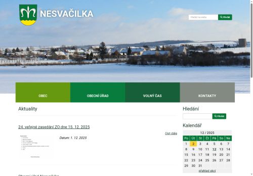 Zobrazit webové stránky Obecní úřad Nesvačilka
