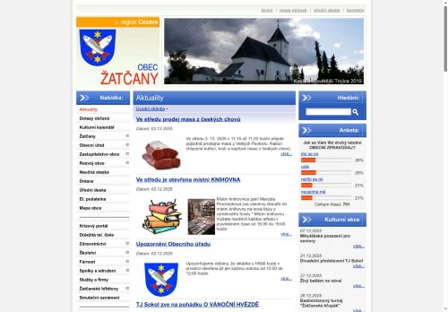 Zobrazit webové stránky Obecní úřad Žatčany