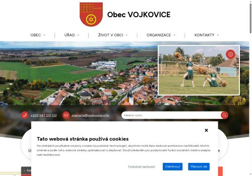 Zobrazit webové stránky Obecní úřad Vojkovice