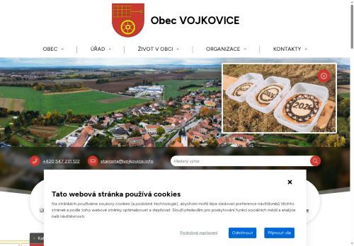 Zobrazit webové stránky Obecní úřad Vojkovice