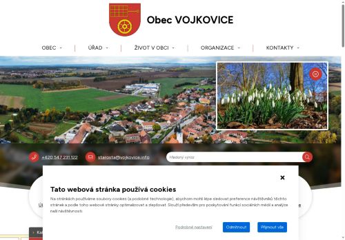 Zobrazit webové stránky Obecní úřad Vojkovice