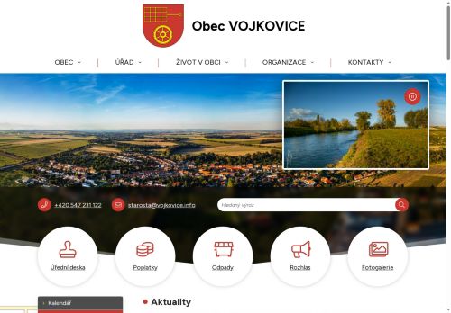 Zobrazit webové stránky Obecní úřad Vojkovice