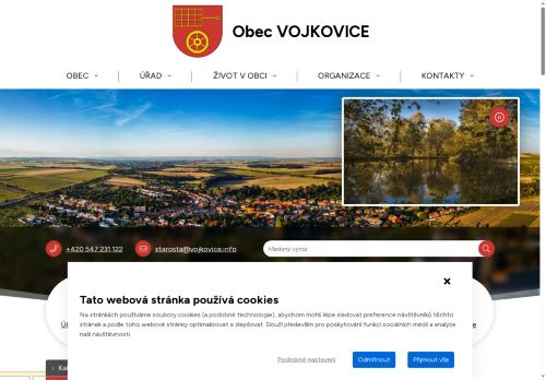 Zobrazit webové stránky Obecní úřad Vojkovice