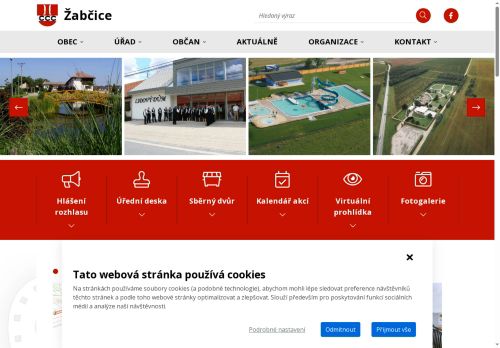Zobrazit webové stránky Obecní úřad Žabčice