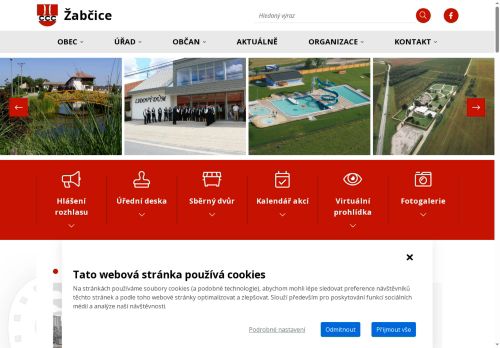 Zobrazit webové stránky Obecní úřad Žabčice