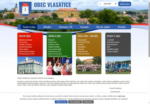Zobrazit webové stránky Obecní úřad Vlasatice