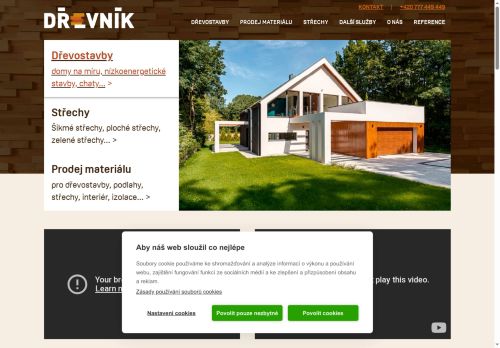 Zobrazit webové stránky TTJ dřevostavby s.r.o. - prodejna Dřevník