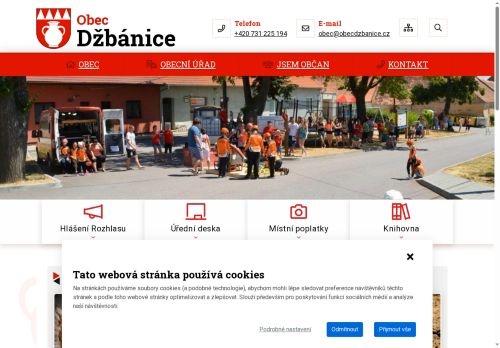 Zobrazit webové stránky Obecní úřad Džbánice