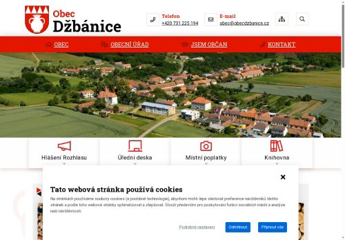 Zobrazit webové stránky Obecní úřad Džbánice