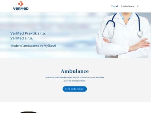 Praktický lékař - MUDr. Rostislav Verner, MBA