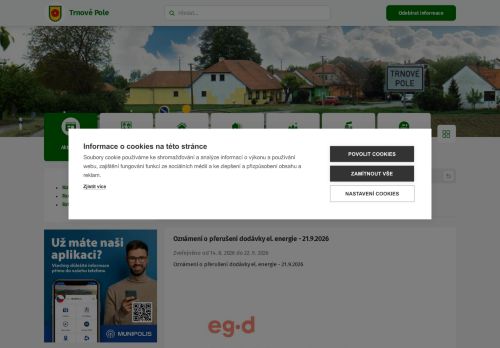 Zobrazit webové stránky Obecní úřad Trnové Pole