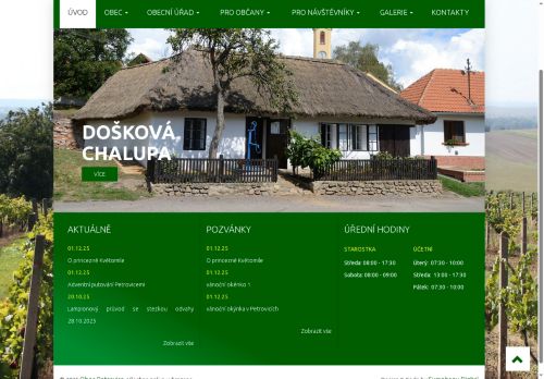 Zobrazit webové stránky Obecní úřad Petrovice