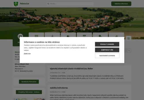 Zobrazit webové stránky Obecní úřad Petrovice