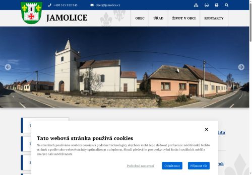 Zobrazit webové stránky Obecní úřad Jamolice